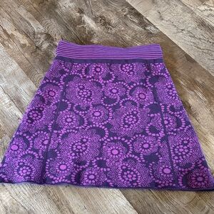 Title Nine Purple knit skirt